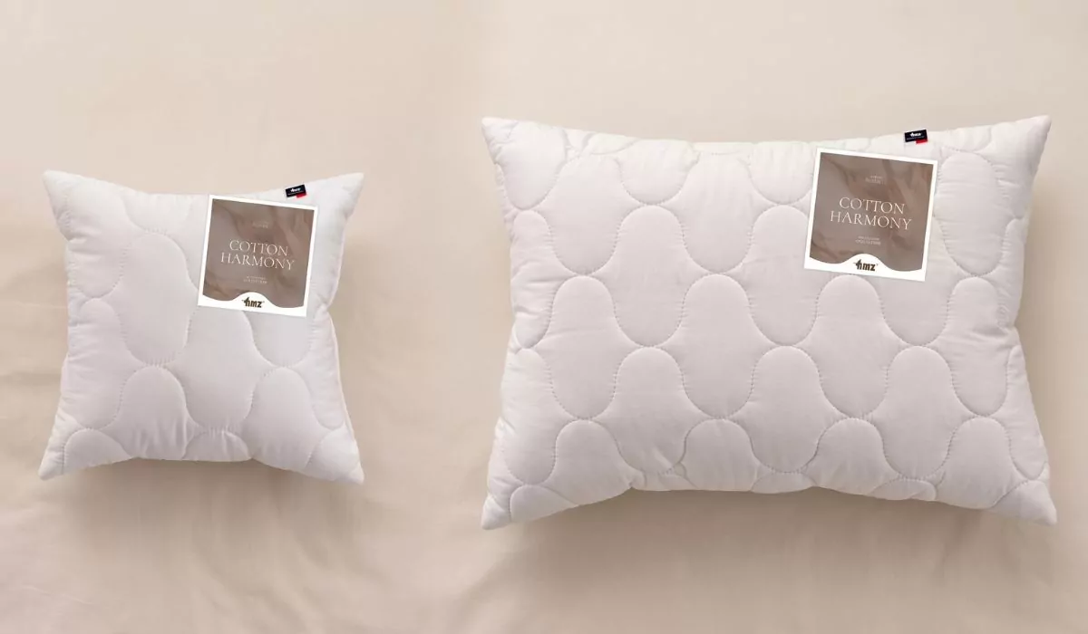 Rozmiar i wypełnienie poduszki bawełnianej Cotton Harmony